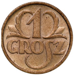 Second Polish Republic, Grosz 1935, Warsaw.