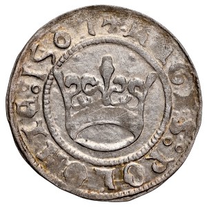 Sigismund I. der Alte 1506–1548, Halbgroschen 1507, Krakau.