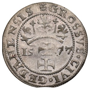 Stefan Batory, 1576–1586; Siege Groschen, 1577, Gdańsk.
