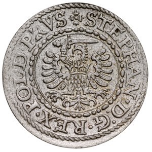 Štefan Báthory 1576–1586, šeląg z roku 1579, Gdaňsk.