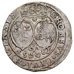 Štefan Báthory 1576–1586, groš 1581, Riga, R. Skorý typ.