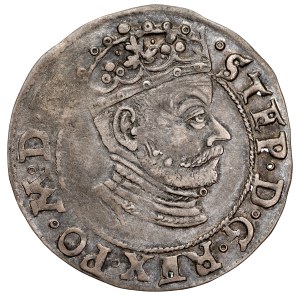 Stefan Batory 1576–1586, Grosz 1580, Vilnius. RR.