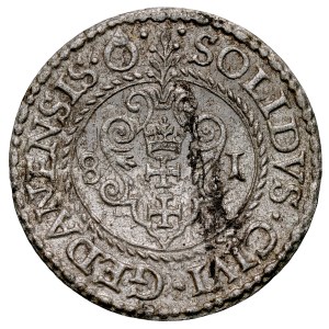 Stefan Batory, 1576–1586; the Szeląg of 1581, Gdańsk.