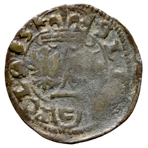 Stefan Batory 1576-1586, Szeląg 1585, Poznań. RR.