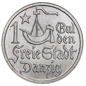 Free City of Gdańsk, 1923 Gulden, Koga, Utrecht.