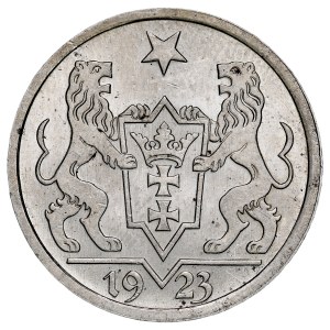 Città Libera di Danzica, Gulden 1923, Koga, Utrecht.