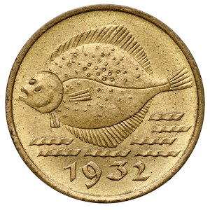 WMG, 5 pfennigs, 1932, Turbot, Berlin.