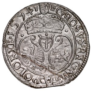 Zygmunt III 1587-1632, Grosz 1594, Olkusz. Kryza.