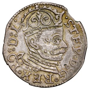 Štefan Báthory 1576–1586, Trojak 1583, Riga.