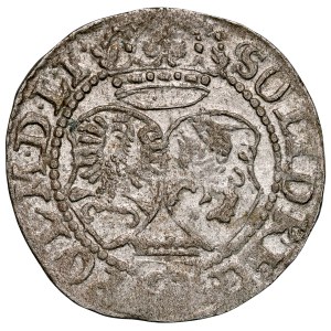 Zygmunt III 1587-1632, Szeląg 1592 I-F, Olkusz.