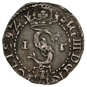 Sigismund III, 1587–1632, Szeląg, 1592 I–F, Olkusz.