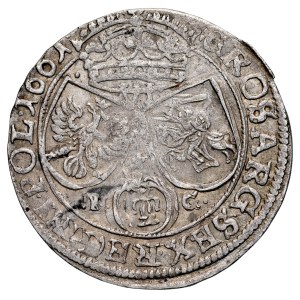 Giovanni II Casimiro 1649-1668, Szóstak 1661 N-G, Poznań. RR.