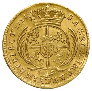 August II Mocny 1697-1733, Dukat sasko-polski 1721 IGS, Drezno.