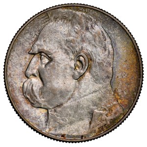 Second Polish Republic, 5 zlotych, 1938, Piłsudski, Warsaw.