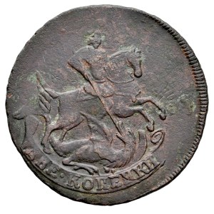 Russia, Elizabeth I Petrovna, 1741–1762, 2 kopecks, 1757, Sestroretsk.