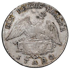 Pruské království, Fridrich Vilém II. 1786–1797, talar 1790 A, Berlín.
