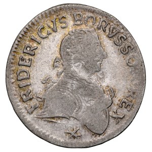 Kingdom of Prussia, Frederick II the Great 1740–1786, Six-Reichsthaler 1753 E, Königsberg.