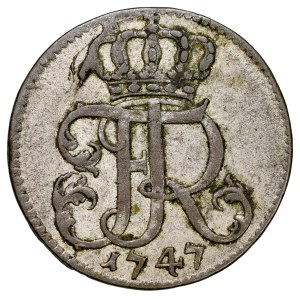 Kingdom of Prussia, Frederick II the Great, 1740–1786, 1/48 thaler, 1747, GK, Kleve.