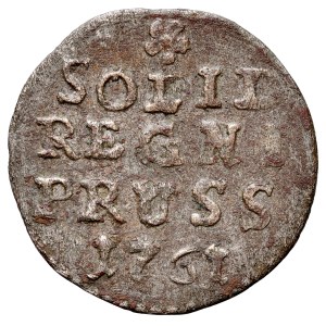Russia, Elizabeth I Petrovna, 1741–1762, Szeląg, 1761, Königsberg
