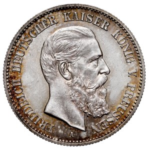 Deutschland, Preußen, Friedrich III. 1888, 2 Mark 1888 A, Berlin.