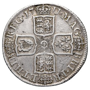 Great Britain, Anne 1702–1714, Shilling 1711, London