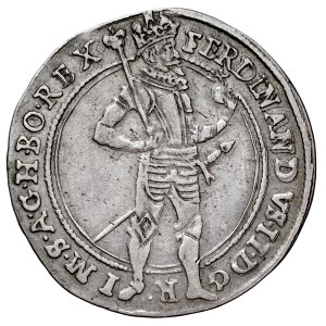 Boemia, Ferdinando II 1619-1637, 1/4 di tallero 1625, Steinmueller, Jachymov. R.