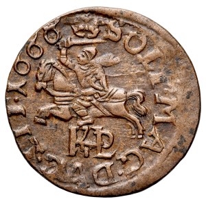 Giovanni II Casimiro 1649-1668, Szeląg 1666 HKPL, Malbork.