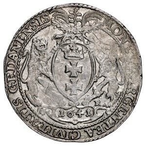Władysław IV 1632-1648, Talar 1641 G-R, Gdańsk.