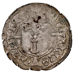 Germany, Brandenburg, Johann Cicero 1486–1499, 1/2 Groschen 1499, Berlin. RRR.
