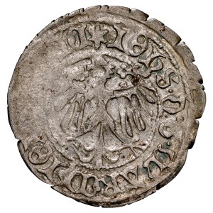 Germany, Brandenburg, Johann Cicero 1486–1499, 1/2 Groschen 1499, Berlin. RRR.