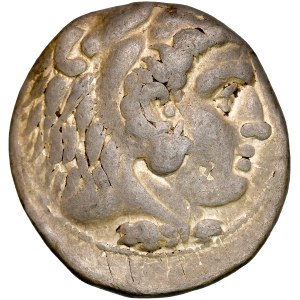 Greece, Philip III Arrhidaeus, in the name and on the obverse of Alexander III of Macedon, Sidon, tetradrachm, circa 322–321 BC.