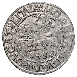 Zygmunt II August 1545-1572, Półgrosz 1548, Wilno.