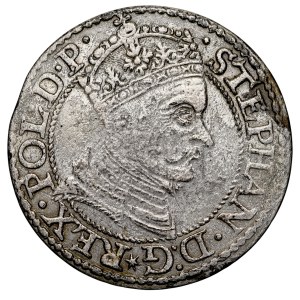 Štefan Báthory 1576–1586, groš z roku 1579, Gdaňsk.