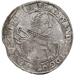 Czechy, Ferdynand II 1619-1637, Talar kipperowy 1621, vakanz, Praga. RRRR.