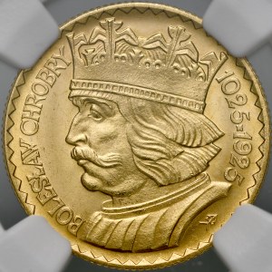 Second Polish Republic, 20 zlotych, 1925, Chrobry, Warsaw.