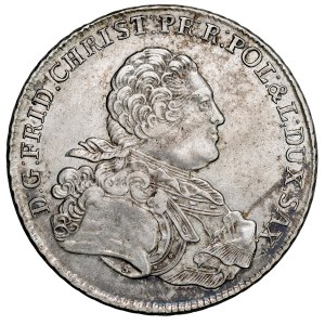 Frederick Christian, 1763, Thaler, 1763, IFoF, Leipzig.