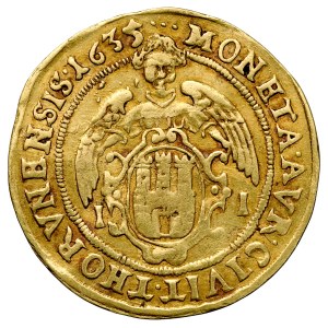 Władysław IV 1632-1648, Dukat 1635 I-I, Toruń.