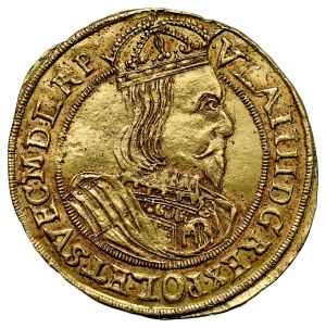 Władysław IV 1632-1648, Dukat 1633 I-I, Toruń. RR.