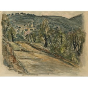 Henri Epstein (1891-1944), Landscape from Provence, 1938
