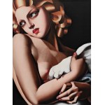 Tamara Lempicka (1898-1980), Woman with a pigeon