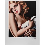 Tamara Lempicka (1898-1980), Woman with a pigeon