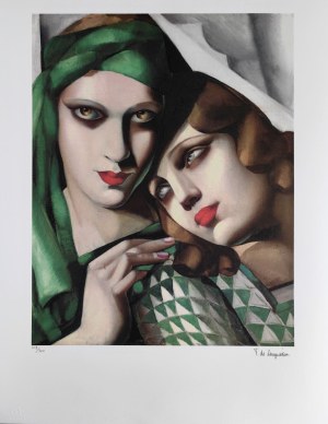 Tamara Łempicka (1898-1980), Zielony turban