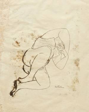 Jankiel Adler (1895-1949), Leżąca postać, opus 117, ok. 1942