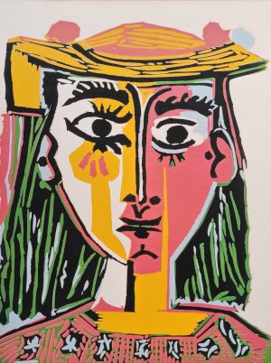Pablo Picasso (1881-1973), Kobieta w kapeluszu