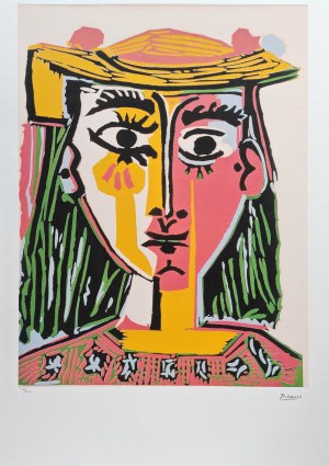 Pablo Picasso (1881-1973), Kobieta w kapeluszu
