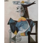 Pablo Picasso (1881-1973), Kobieta w rybim kapeluszu