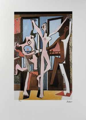 Pablo Picasso (1881-1973), Three dancers