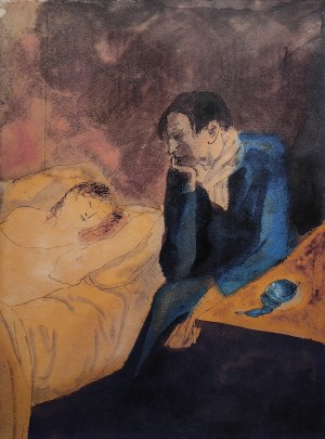 Pablo Picasso (1881-1973), Śpiąca kobieta