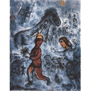 Marc Chagall (1887-1985), Der Streit der Liebenden