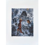 Marc Chagall (1887-1985), Der Streit der Liebenden